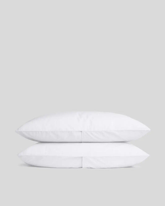 Percale Pillowcase Set (White)