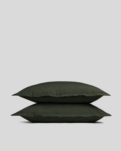 Percale Sham Set (Evergreen)