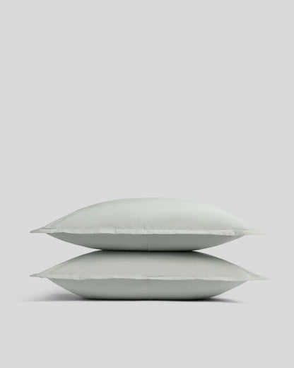 Percale Sham Set - FINAL SALE (Sage)