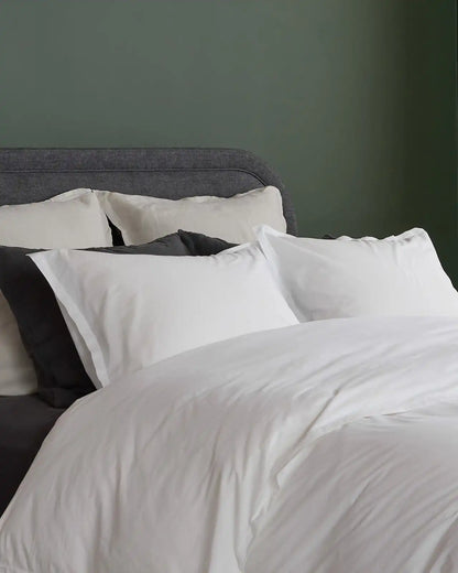 Percale Sham Set (White)