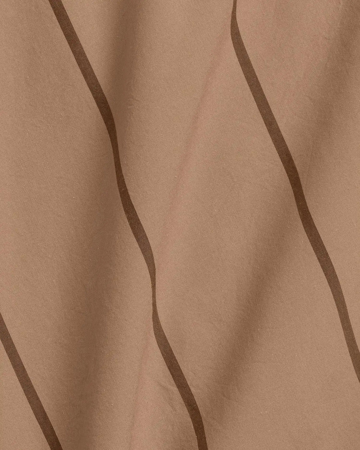 Percale Duvet Cover Set - Adobe Stripe K/CK