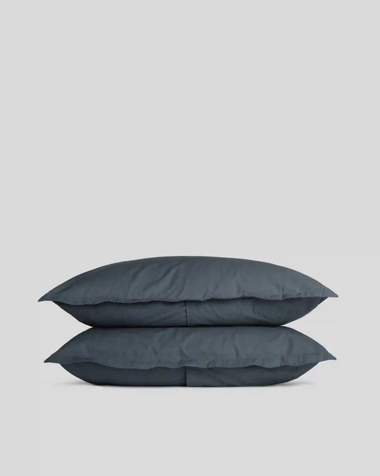Percale Sham Set (Dusk)
