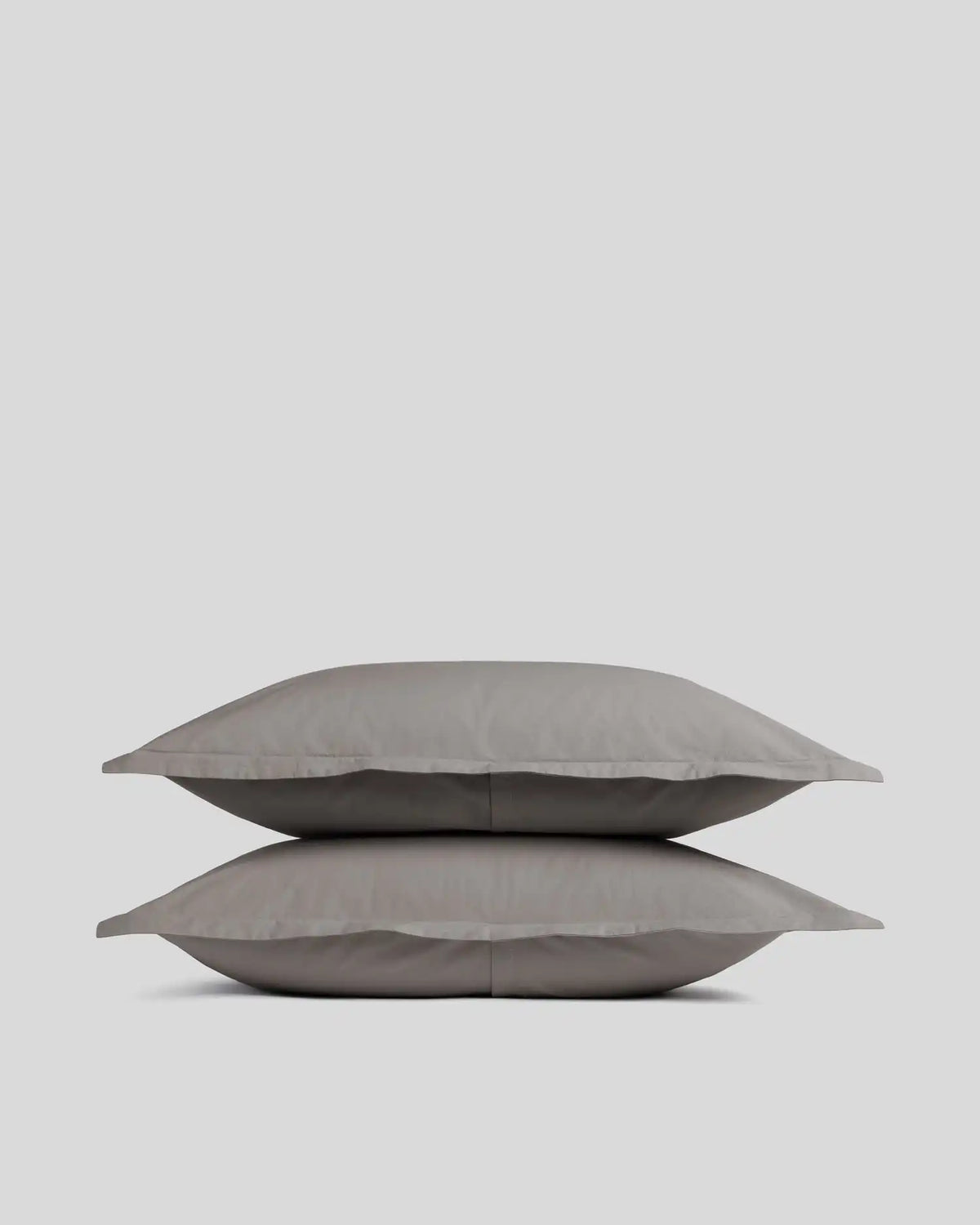 Percale Sham Set (Pebble)