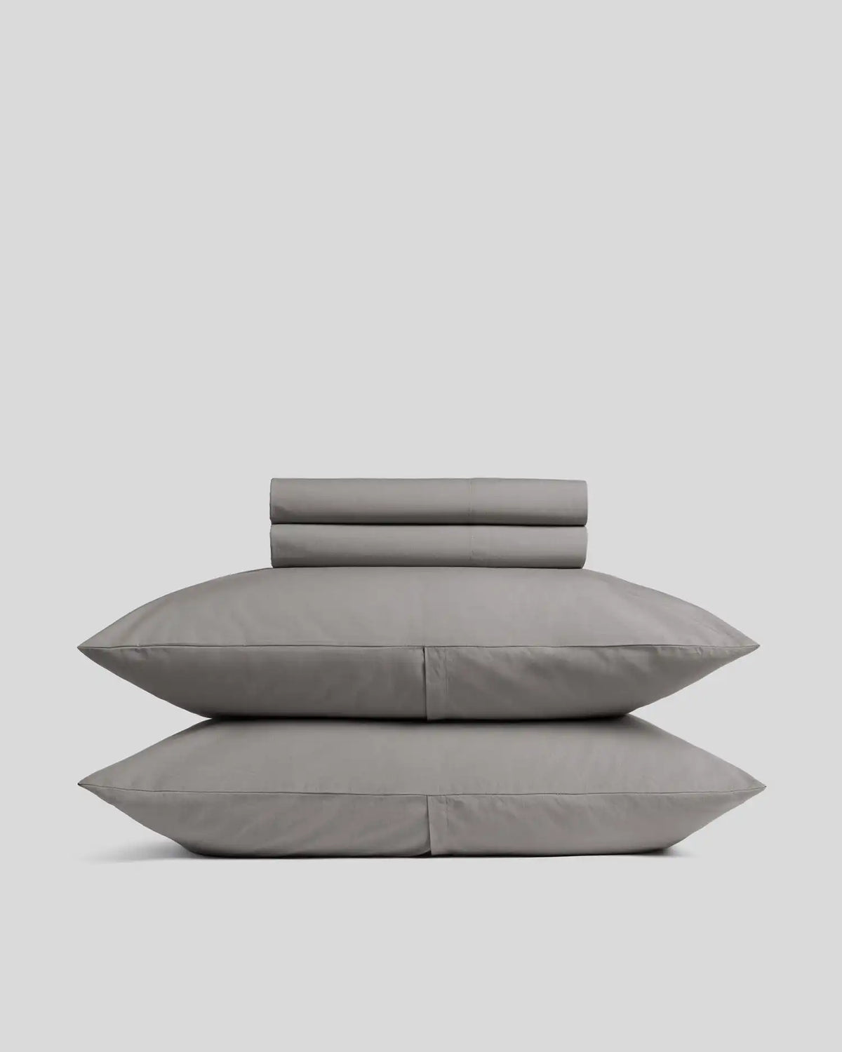Percale Sheet Set - Pebble F/Q