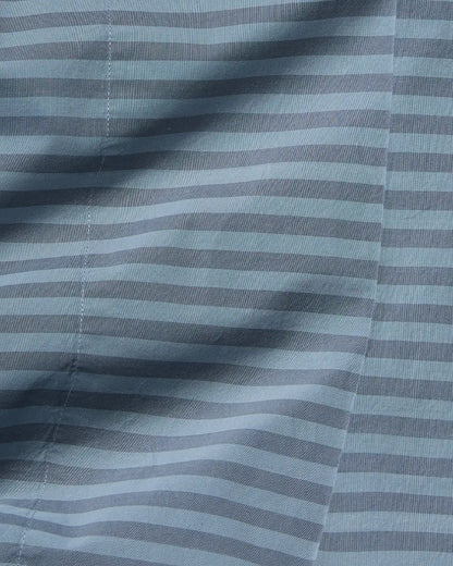 Percale Top Sheet (Dusk Stripe)