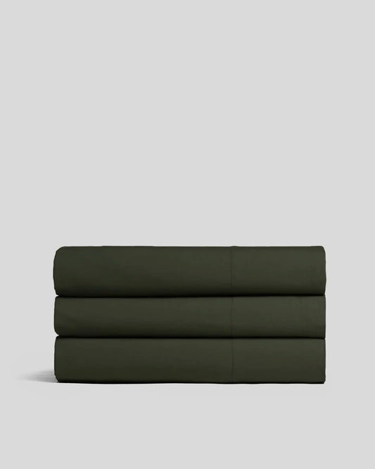 Percale Top Sheet (Evergreen)