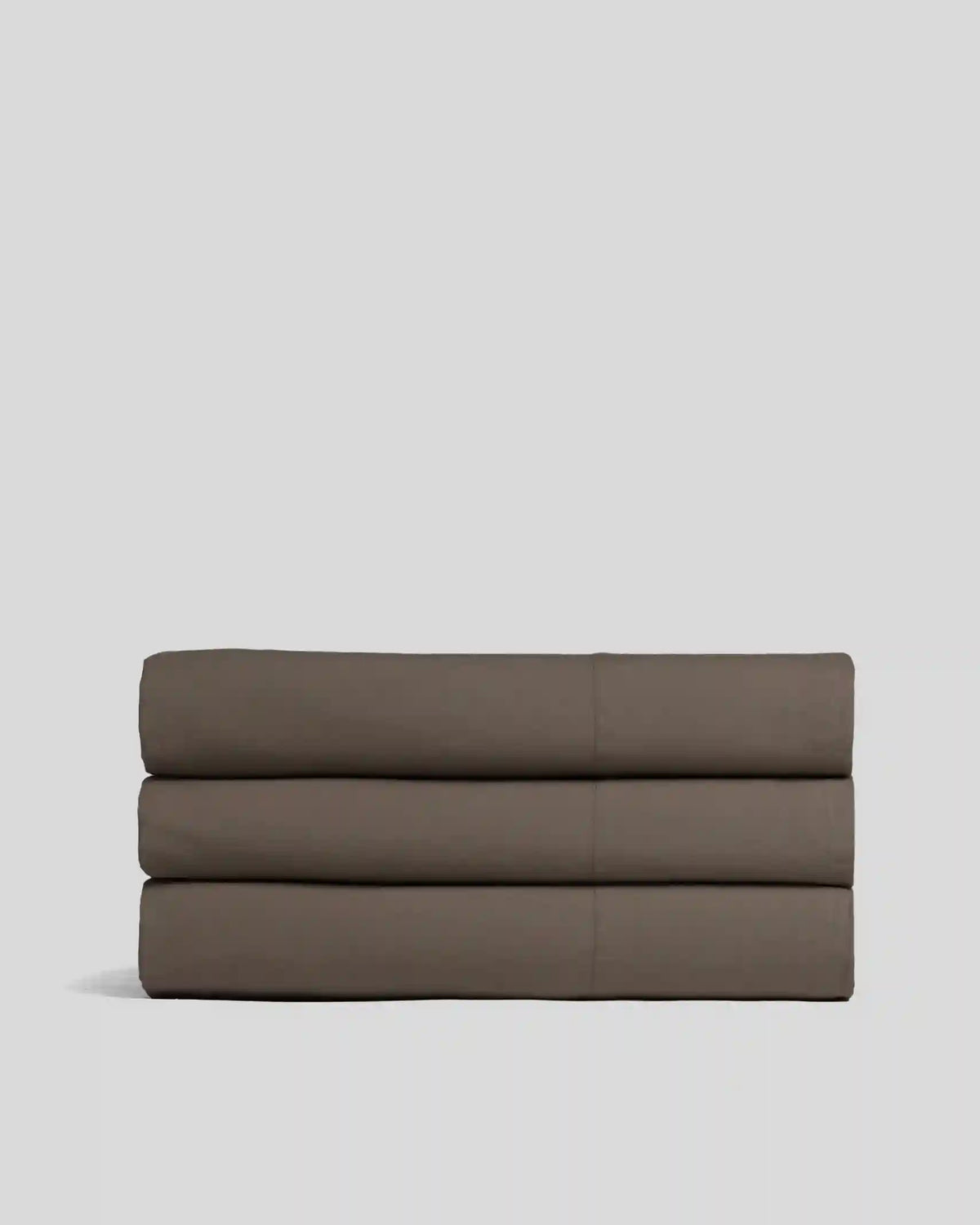 Percale Top Sheet (Warm Grey)
