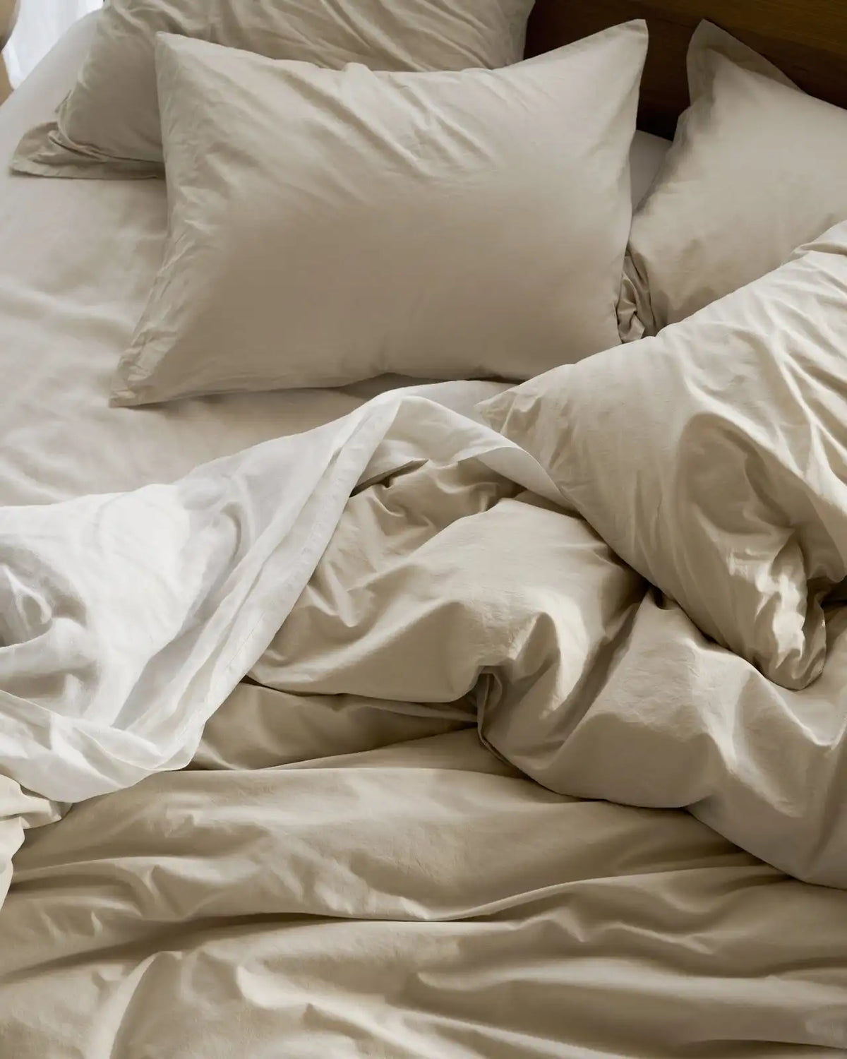 Percale Venice Set - Bone F/Q