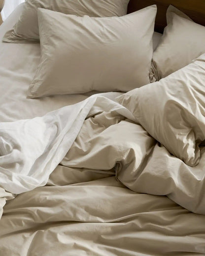 Percale Venice Set - Bone F/Q