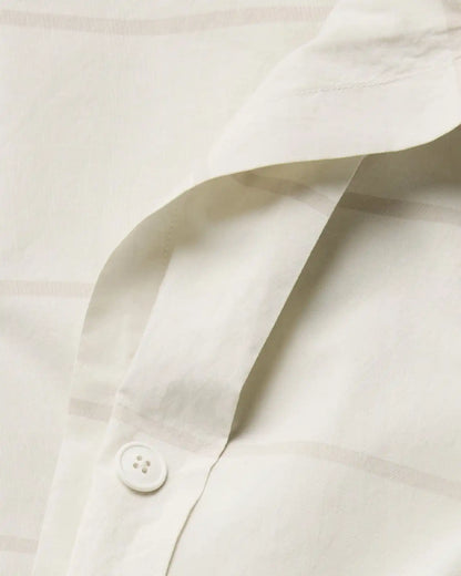 Percale Venice Set - Bone Stripe F/Q
