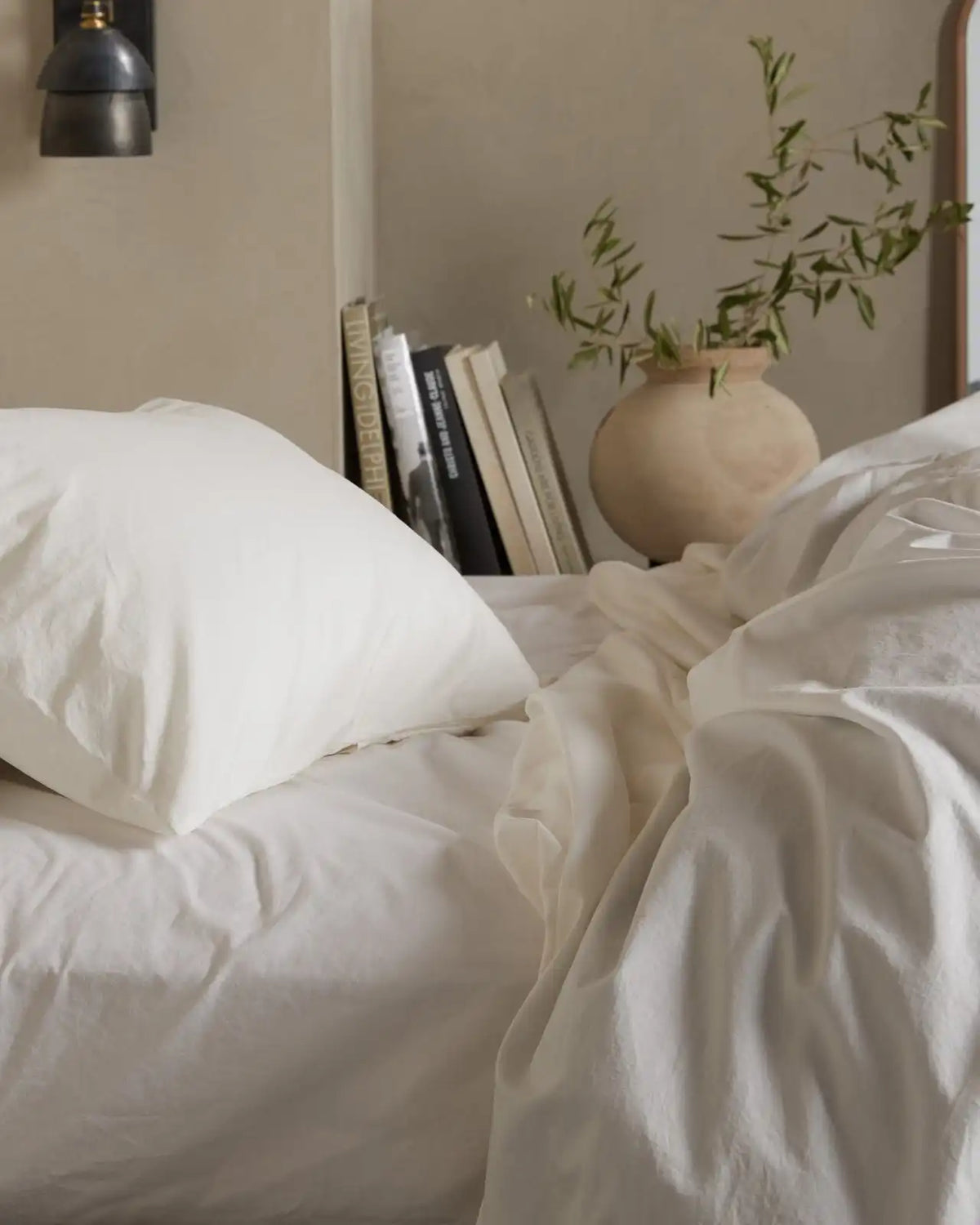 Percale Venice Set - Cream F/Q