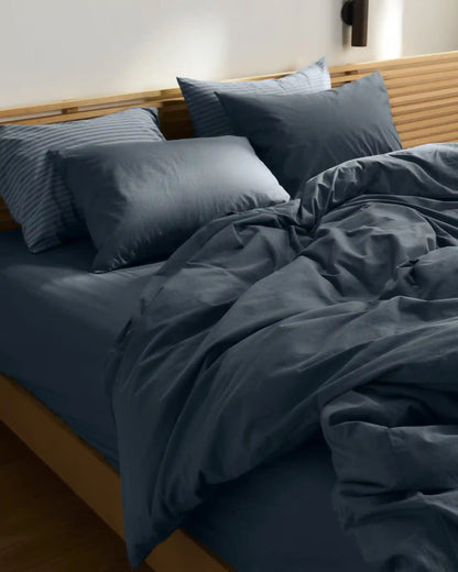Percale Pillowcase Set (Dusk)