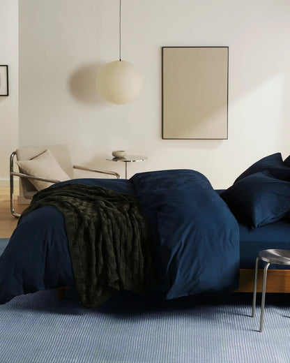 Basketweave Throw (Evergreen)