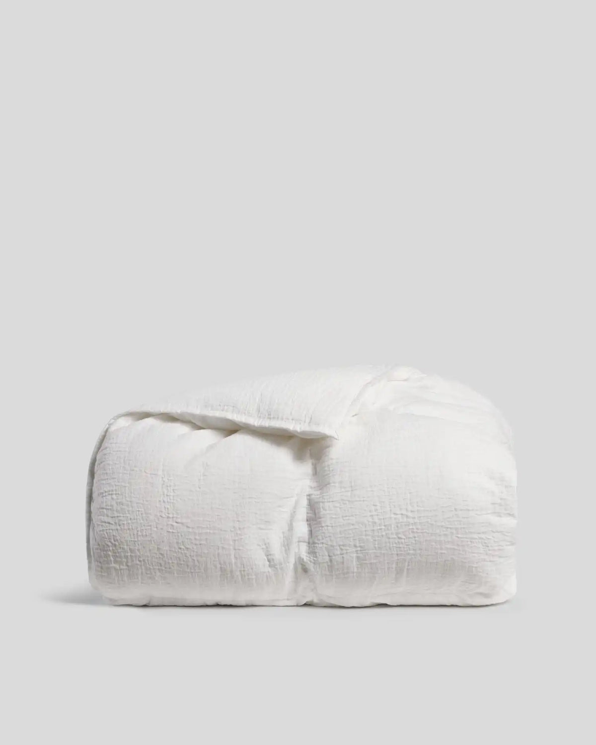 Relaxed Cotton Comforter (White)