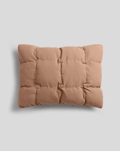 Relaxed Cotton Sham Set (Adobe)