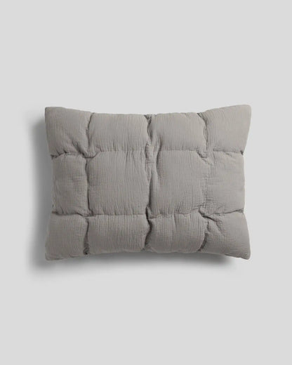 Relaxed Cotton Sham Set (Pebble)