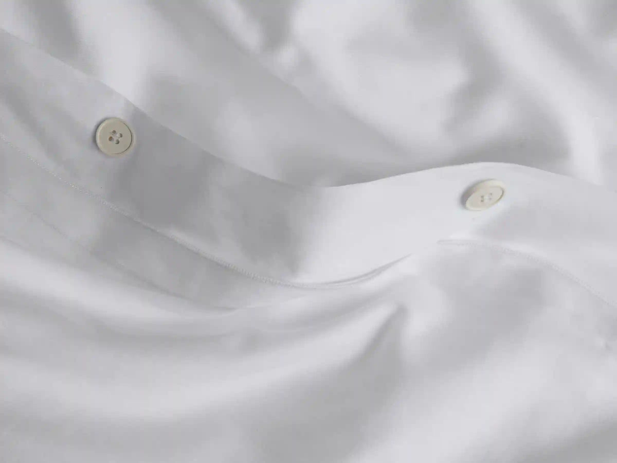 Sateen Duvet Cover (White)