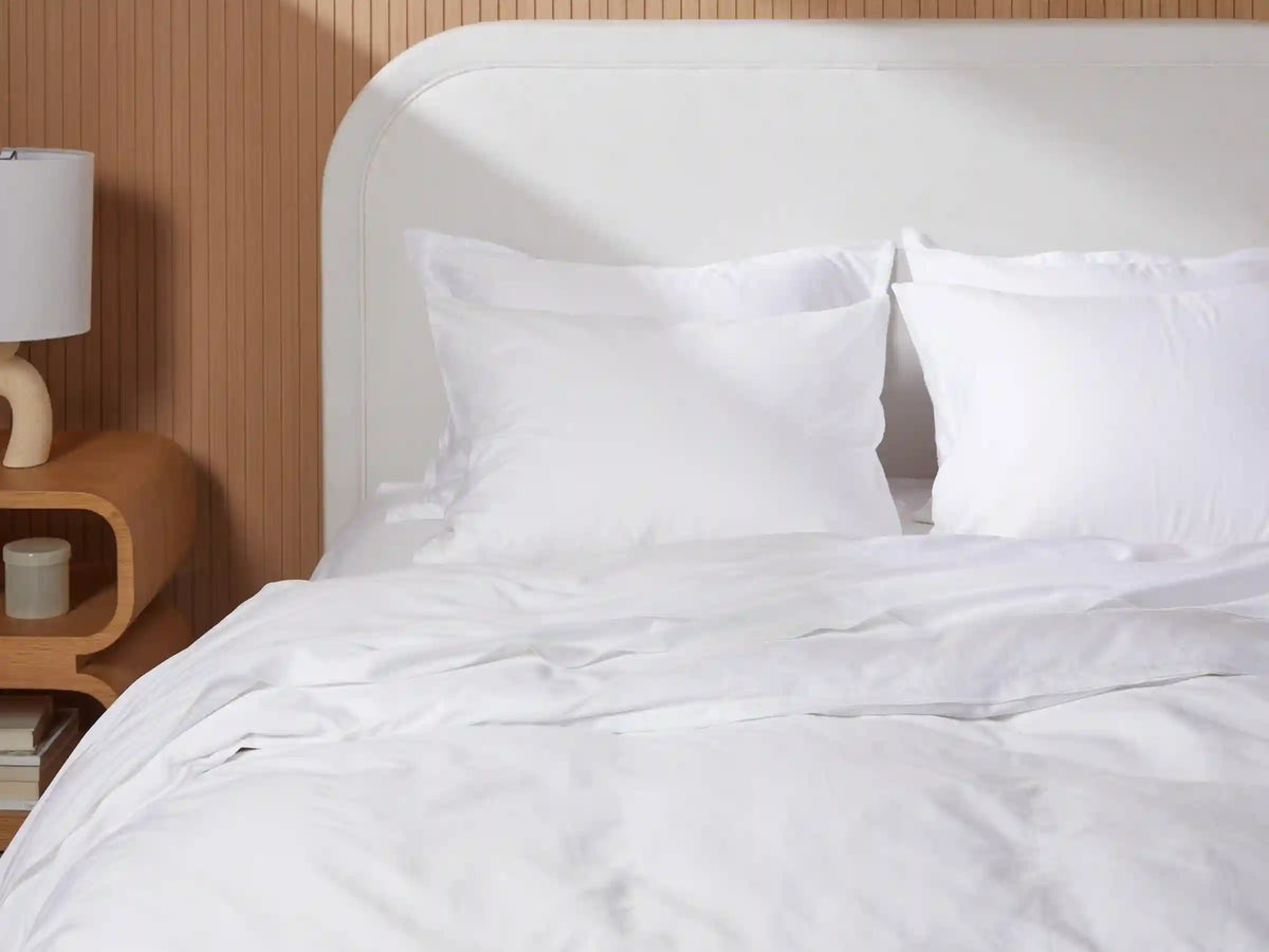 Sateen Pillowcase Set (White)