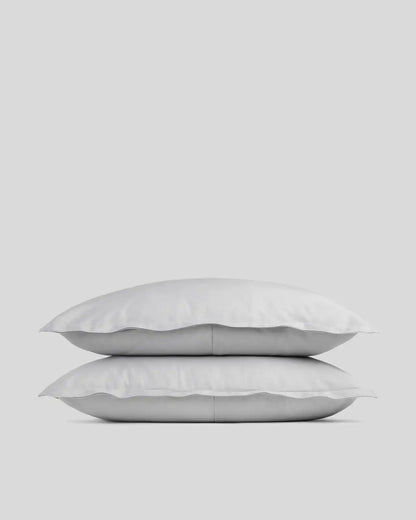 Sateen Sham Set (Light Grey)