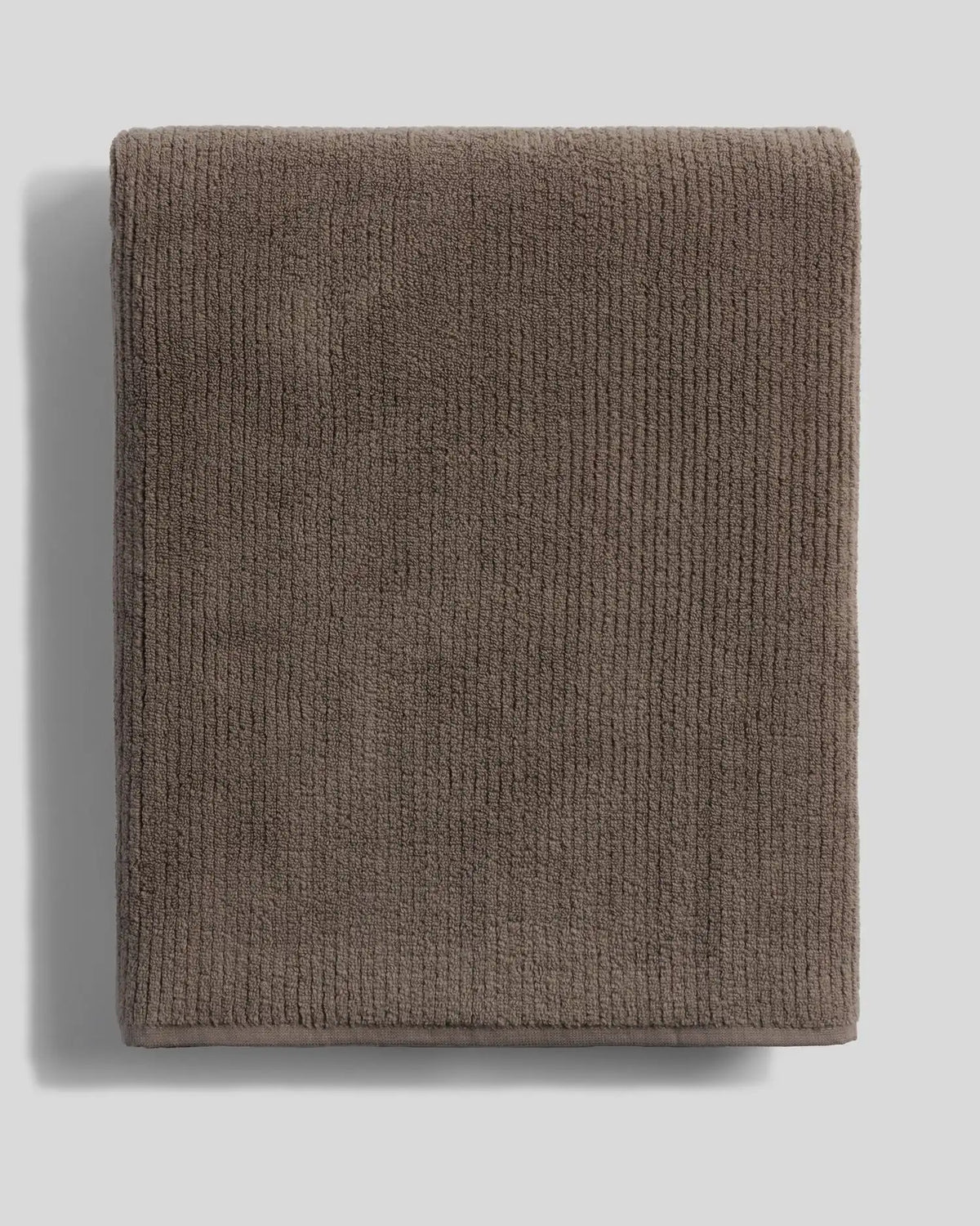 Soft Rib Towels (Warm Grey)