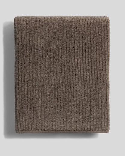 Soft Rib Towels (Warm Grey)