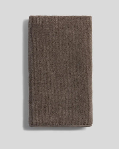 Soft Rib Towels (Warm Grey)
