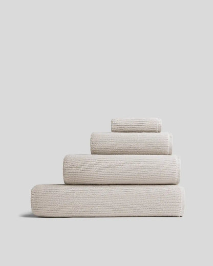 Soft Rib Towels (Bone)