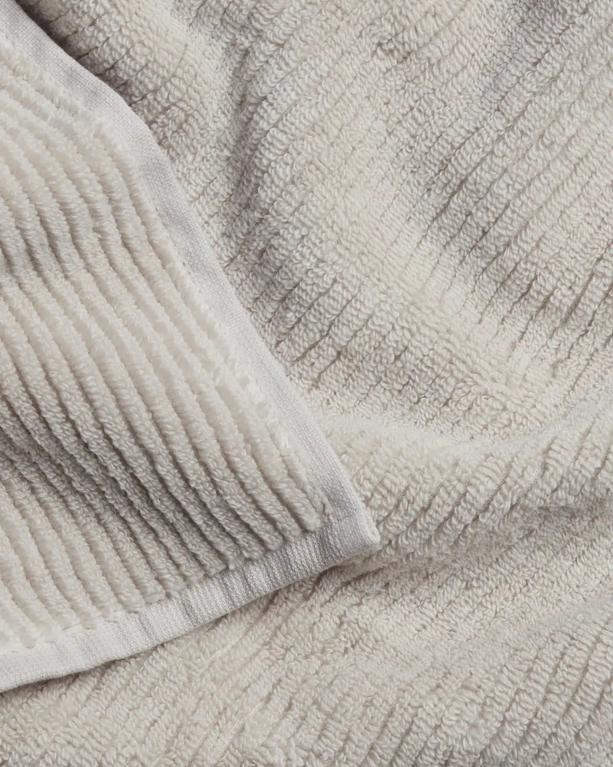Soft Rib Towels (Bone)