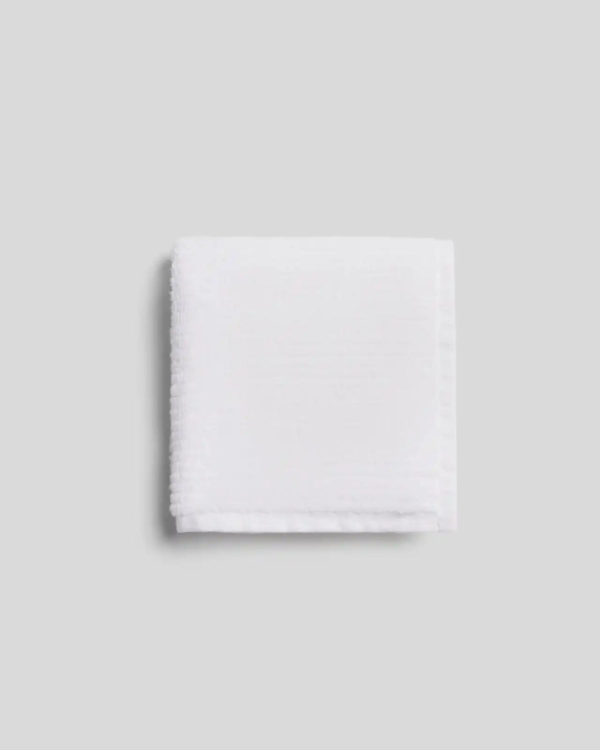 Soft Rib Towels (White)