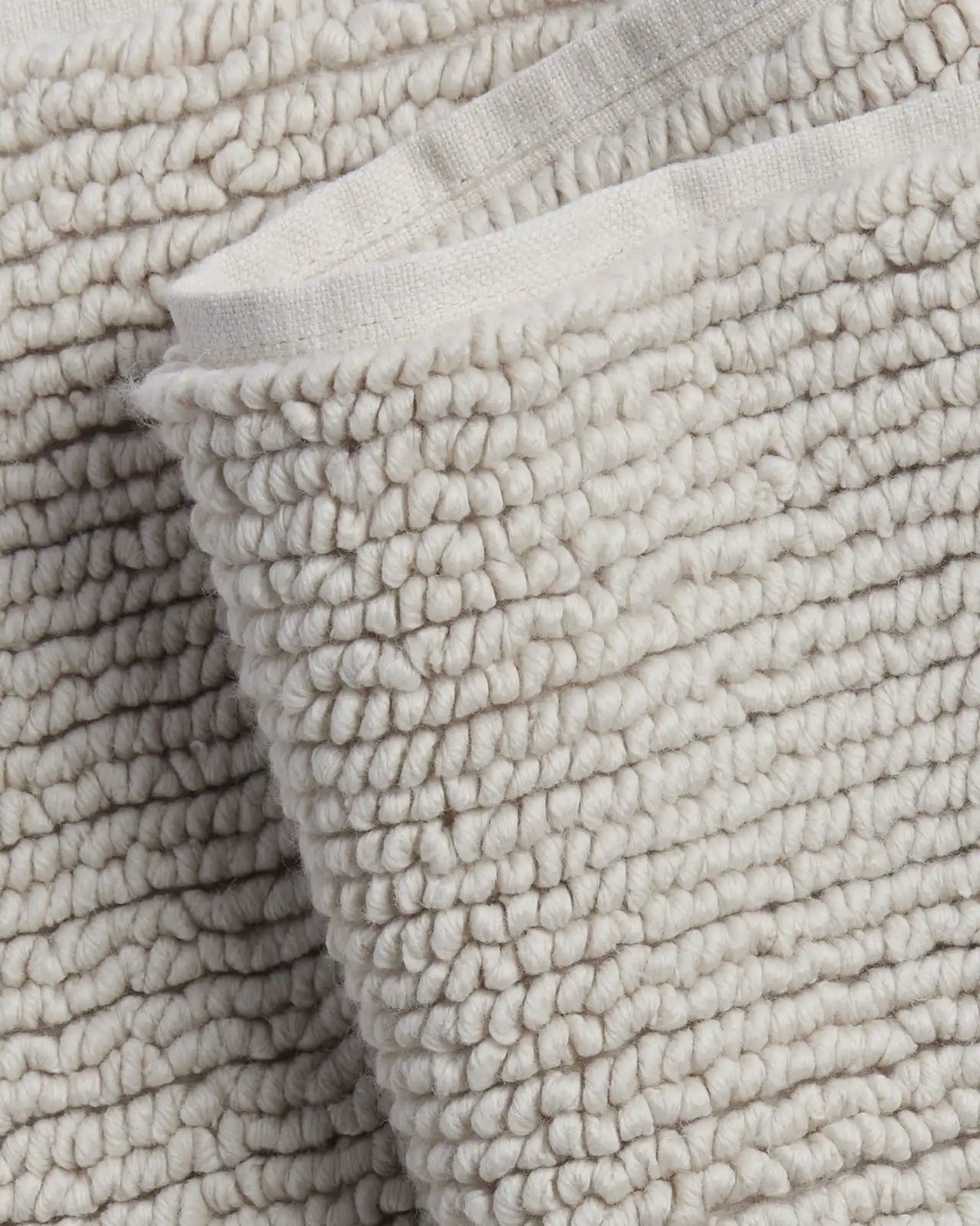 Soft Rib Tub Mat (Bone)