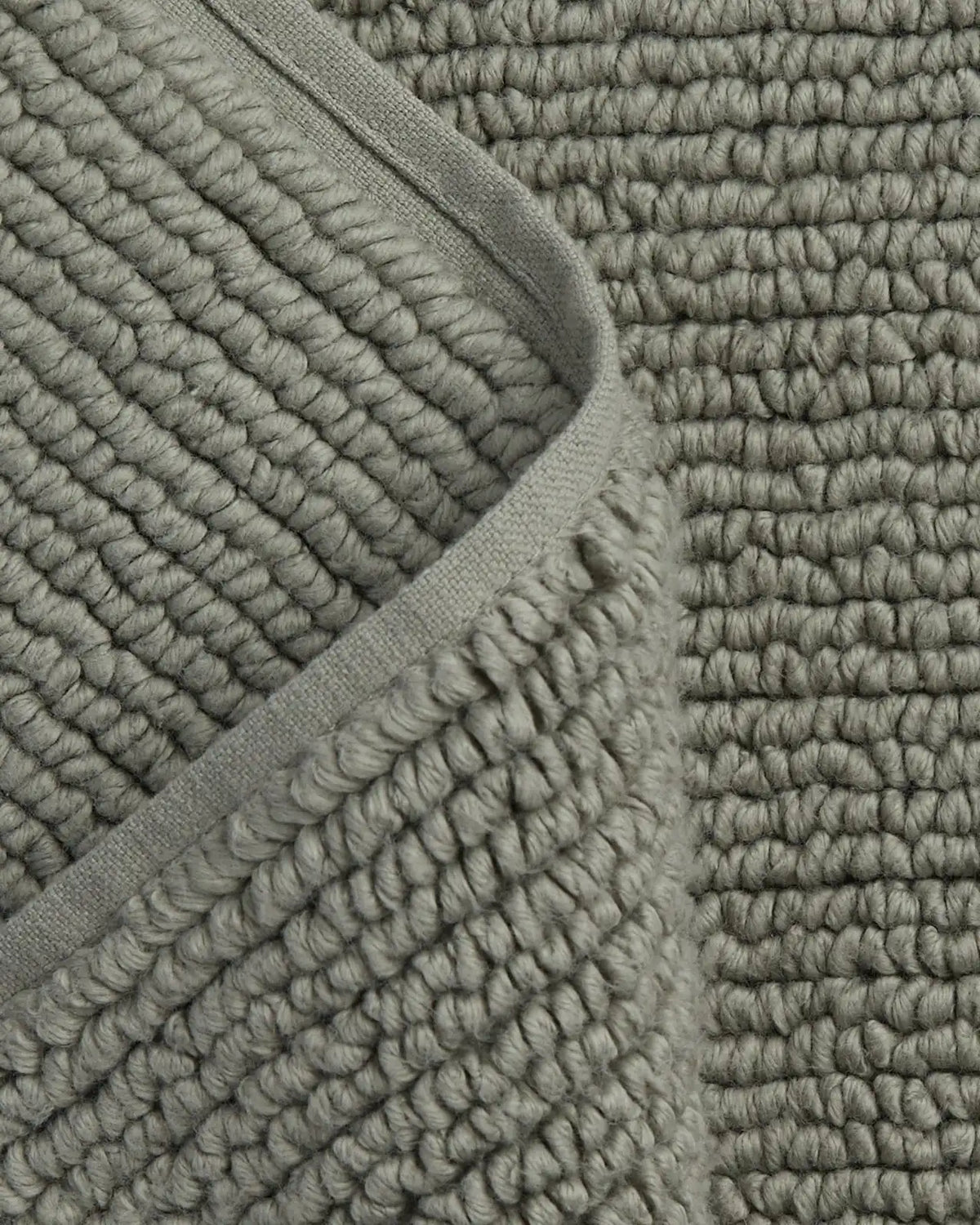 Soft Rib Tub Mat (Moss)