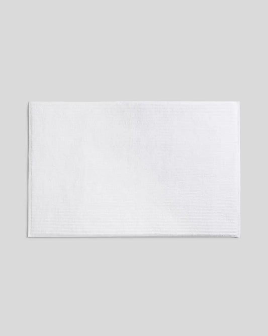Soft Rib Tub Mat (White)