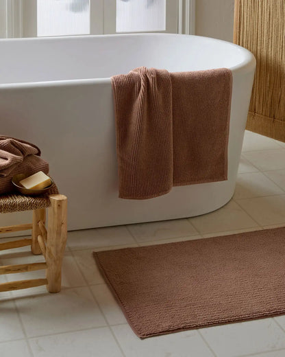 Soft Rib Tub Mat (Adobe)