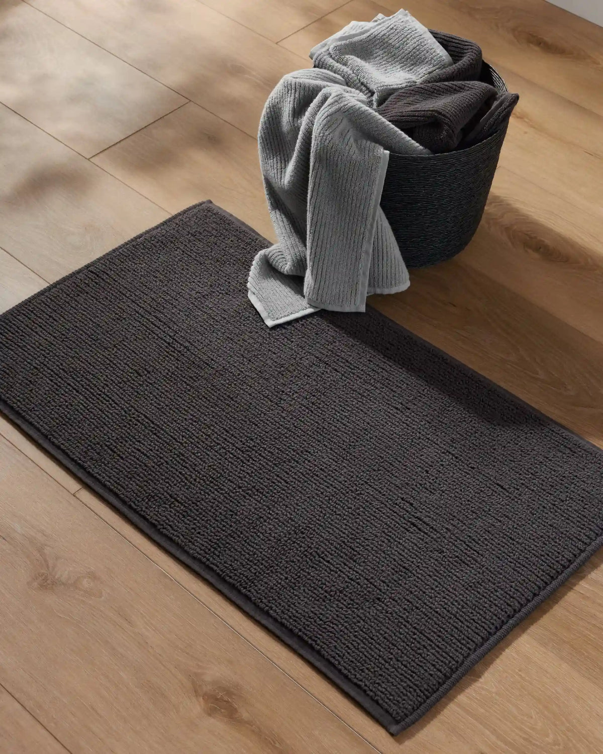 Soft Rib Tub Mat (Onyx)