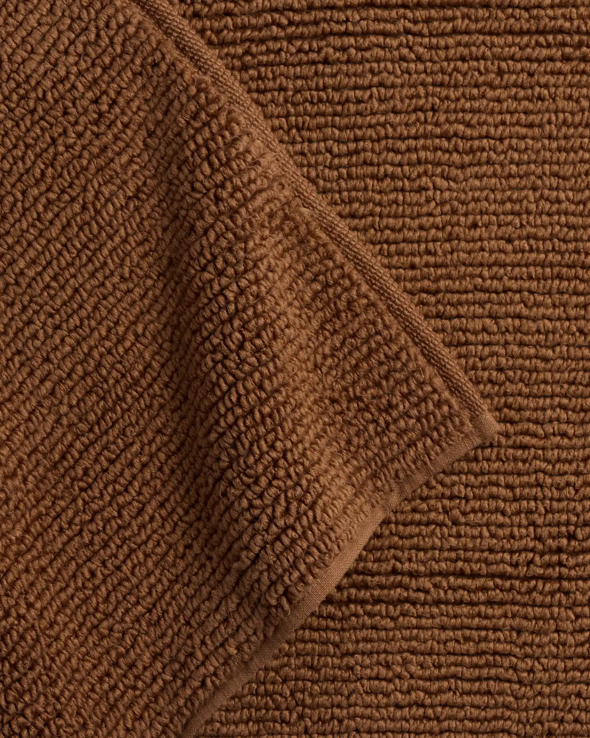 Soft Rib Tub Mat (Tobacco)