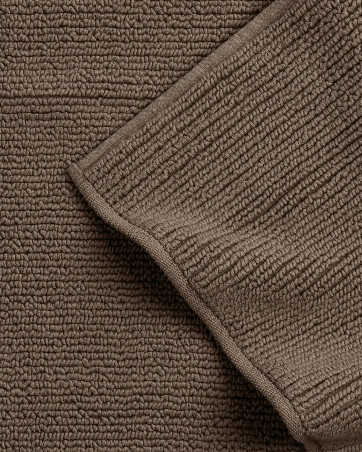 Soft Rib Tub Mat (Warm Grey)