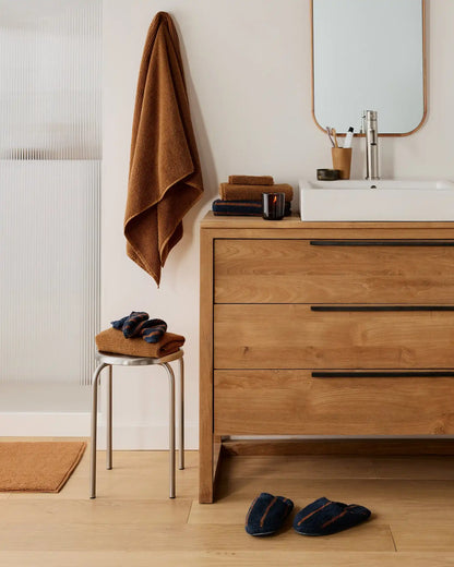 Soft Rib Towels (Tobacco)