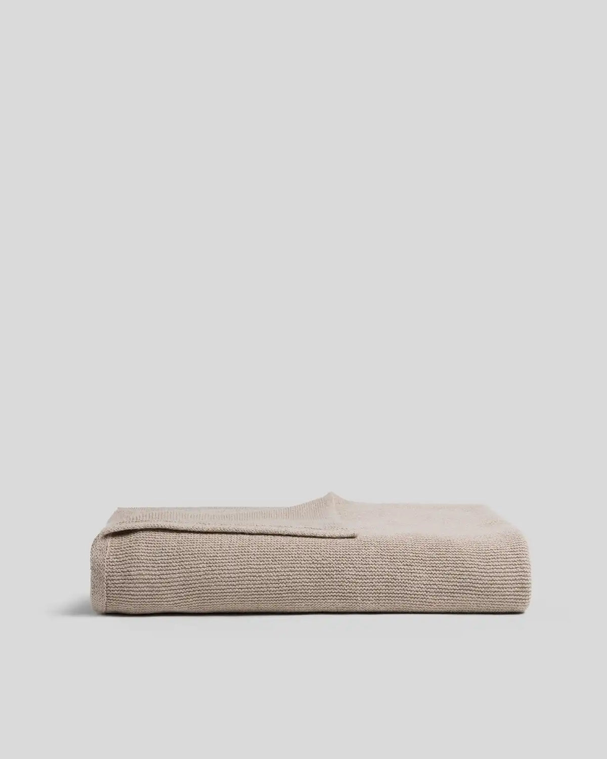 Soft Spun Cotton Throw - FINAL SALE (Natural)