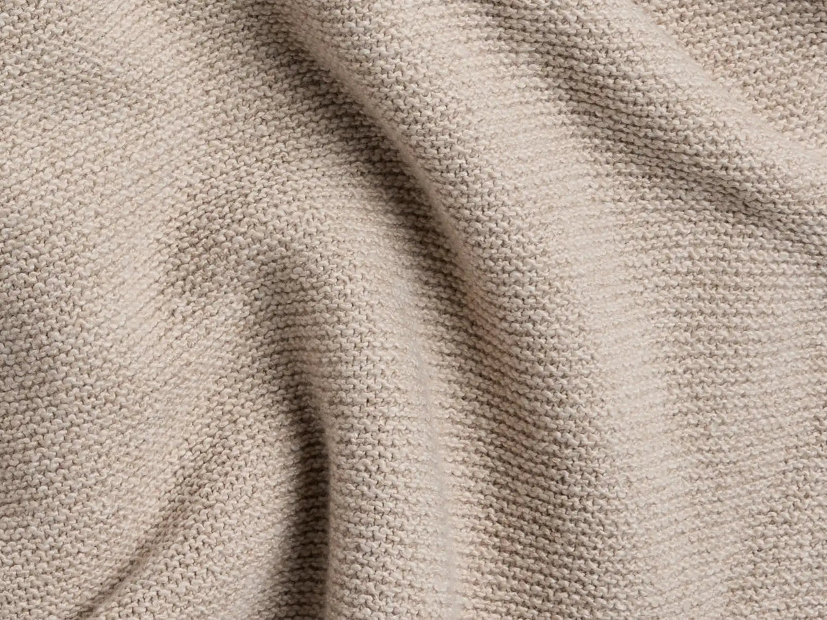 Soft Spun Cotton Throw - FINAL SALE (Natural)