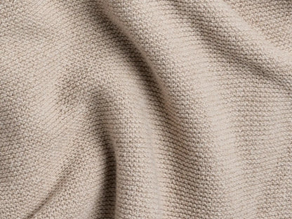 Soft Spun Cotton Throw - FINAL SALE (Natural)