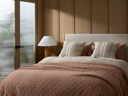 Taos Stripe Pillow Cover - FINAL SALE (Natural with Soft Black)