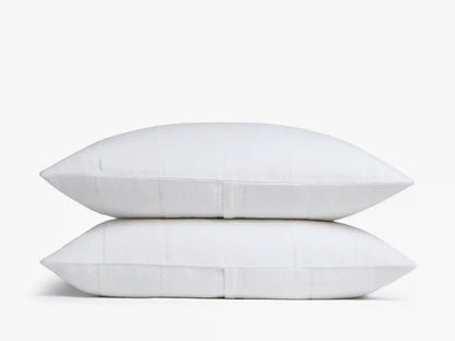 Terrace Gauze Sham Set - FINAL SALE (White)