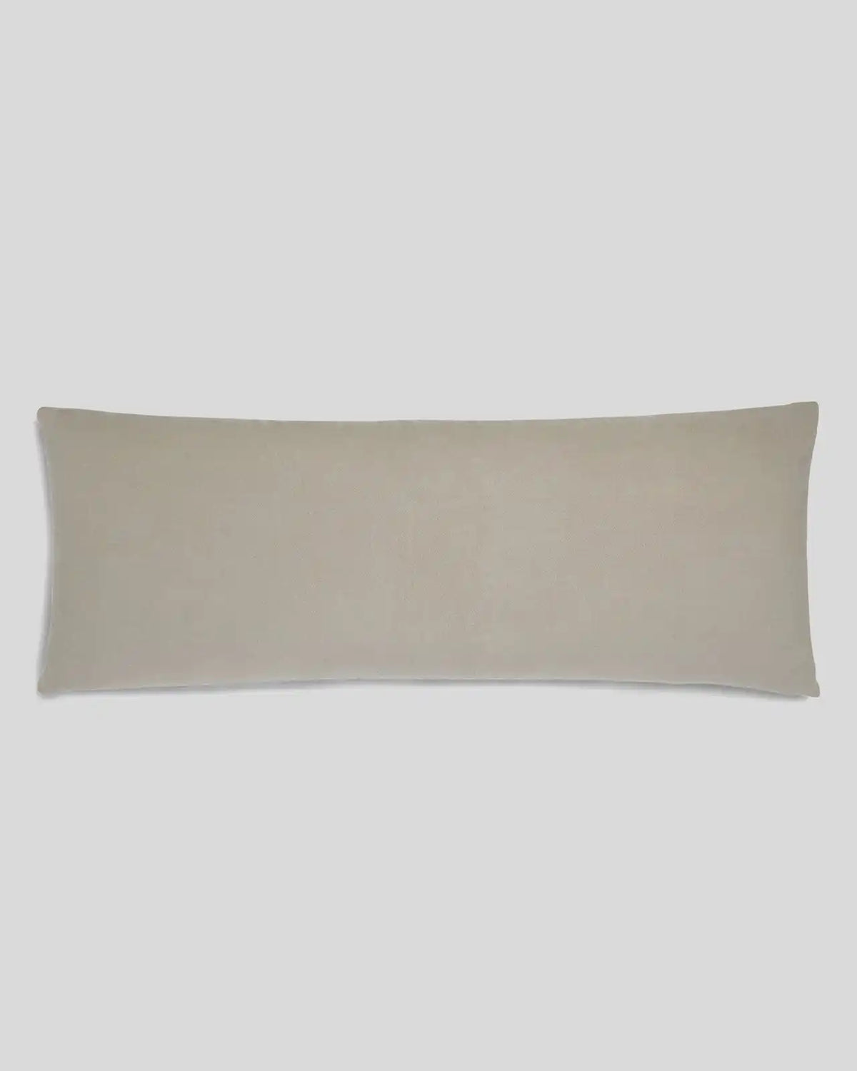 Vintage Linen Body Pillow Cover (Natural)