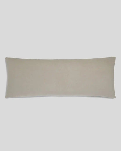 Vintage Linen Body Pillow Cover (Natural)