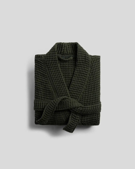 Waffle Robe (Evergreen)