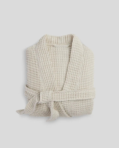 Waffle Robe (Tan)