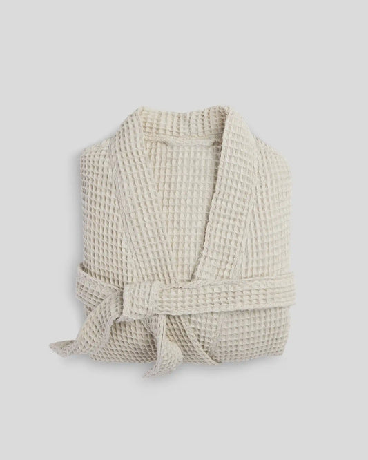 Waffle Robe (Tan)