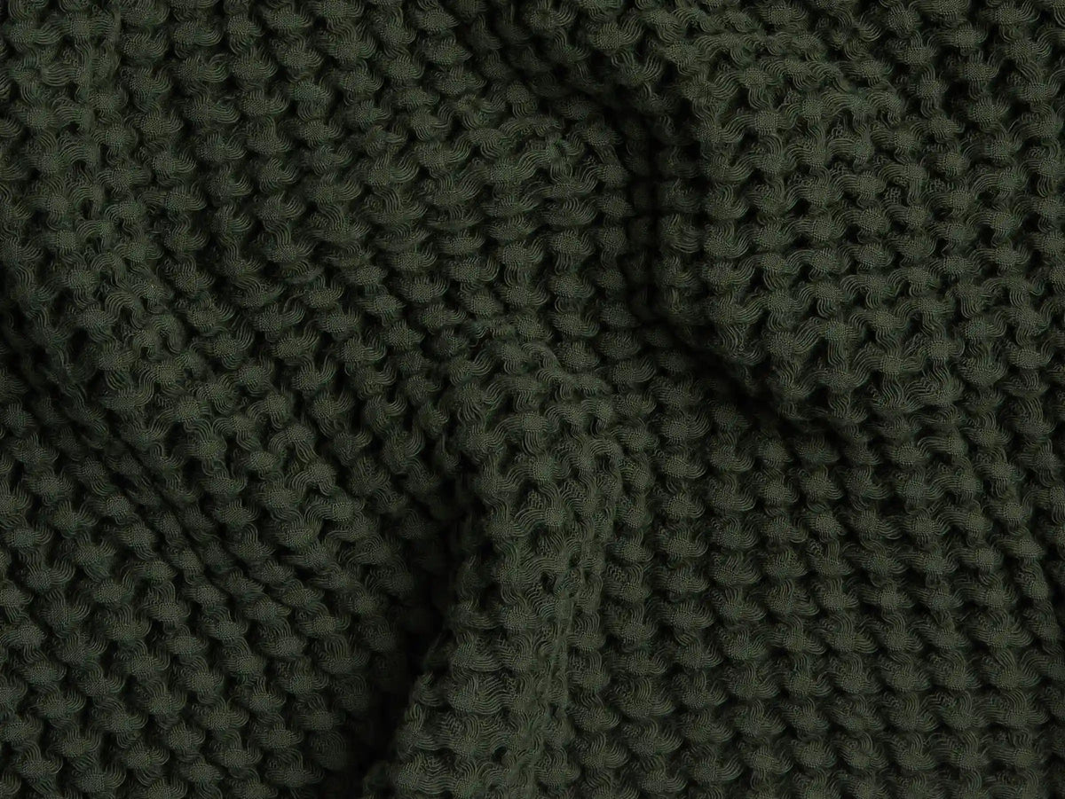 4+4 Waffle Bath Bundle - Evergreen