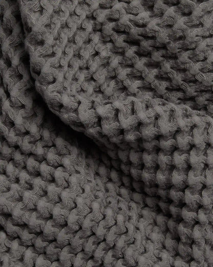 Waffle Towels - FINAL SALE (Charcoal)