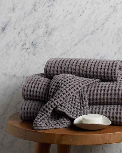 Waffle Towels - FINAL SALE (Charcoal)